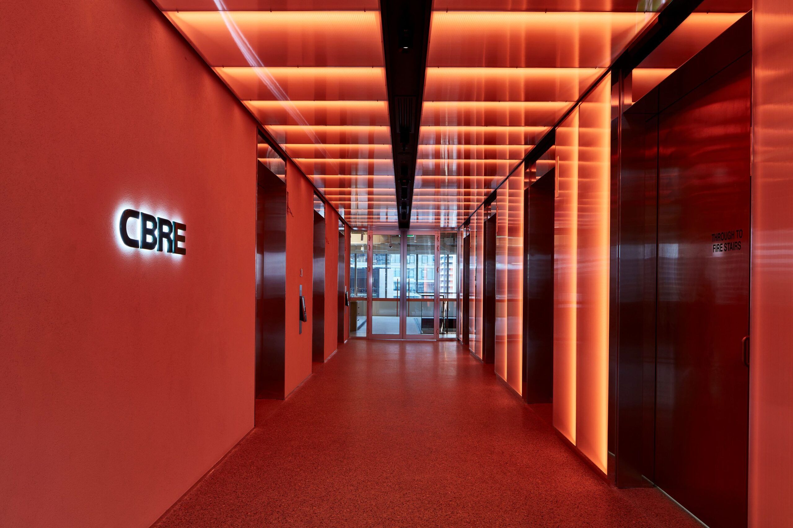 CBRE Sydney Office Fitout, 363 George Street